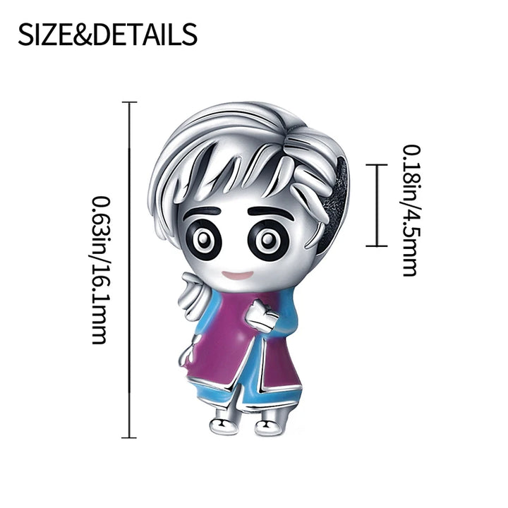 Popular Hot Sale Sterling Silver Character Series Charms