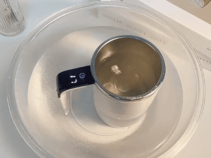 Mini Electric Coffee Self Mixing Mug Waterproof USB Rechargeable 380ML