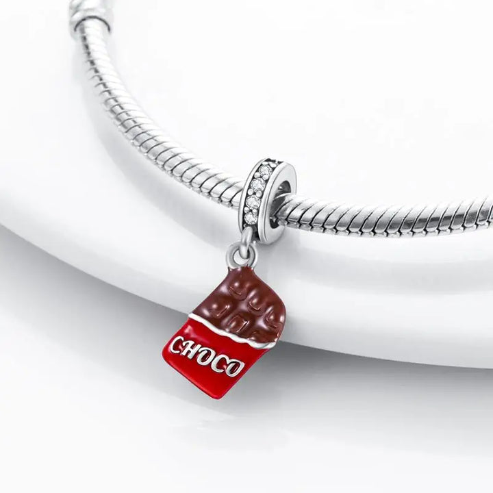 Sterling Silver CZ Dentist Tooth Charm Beads for Women