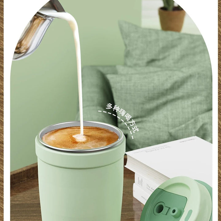 Mini Electric Coffee Self Mixing Mug Waterproof USB Rechargeable 380ML