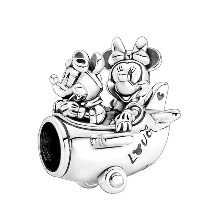 Disney Princess Pumpkin Cart Charm Beads Jewelry