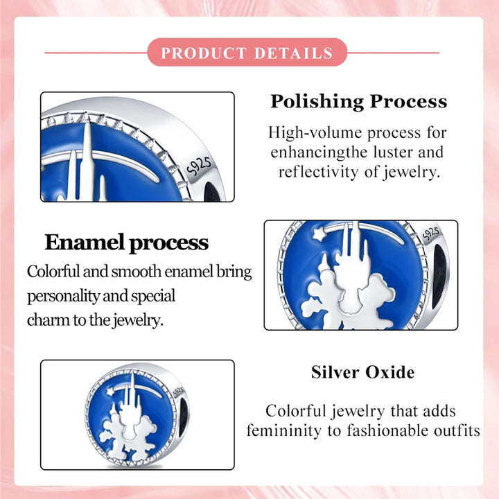 Popular Hot Sale Sterling Silver Princess Charm Gift