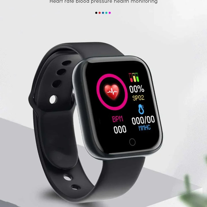 Smart Watch For Women Men Bluetooth Connected Music Fitness