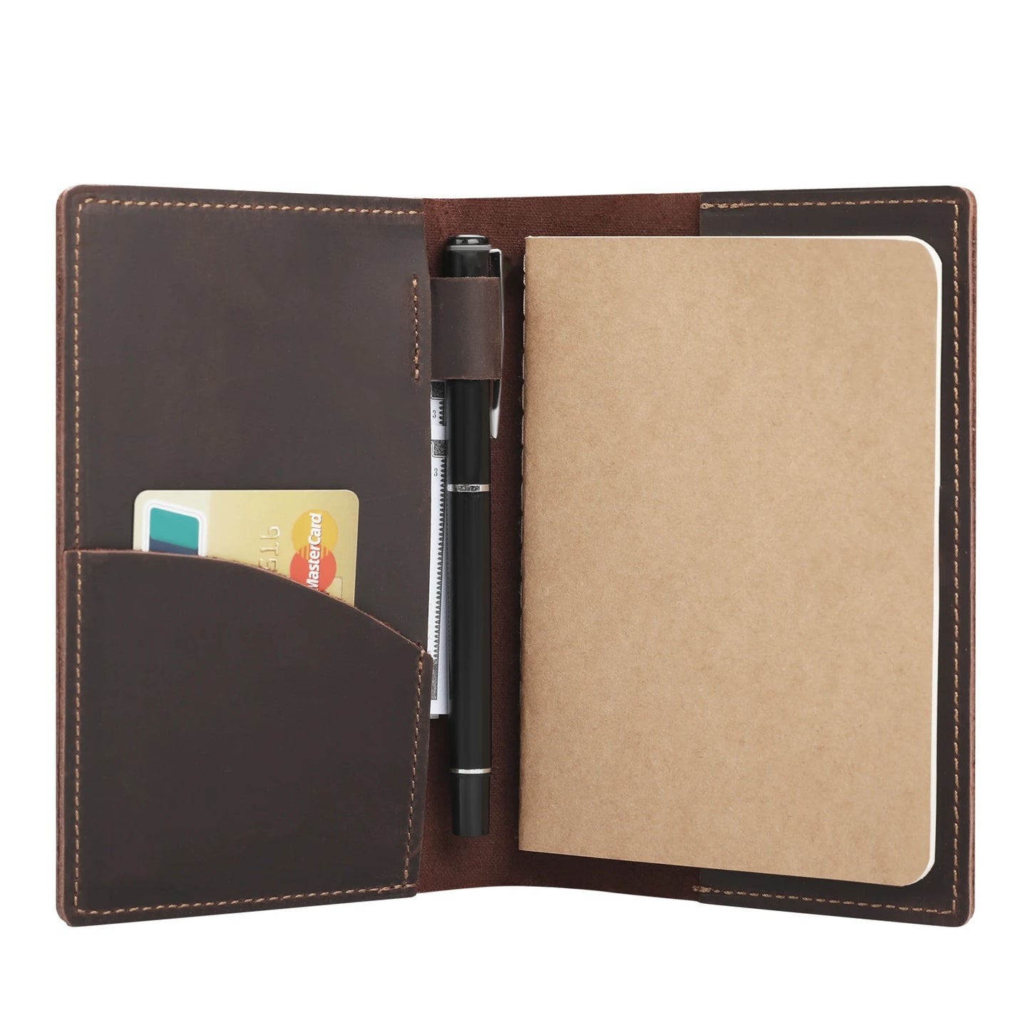 Journal Cover for Field Notes Leather Cover for 3.5" x 5.5" Notebooks (Leather Cover Only)