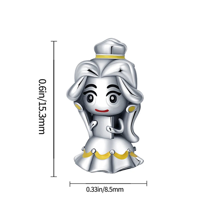 Popular Hot Sale Sterling Silver Character Series Charms