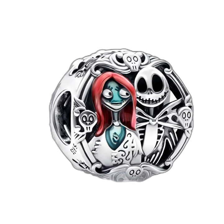 Disney Princess Pumpkin Cart Charm Beads Jewelry