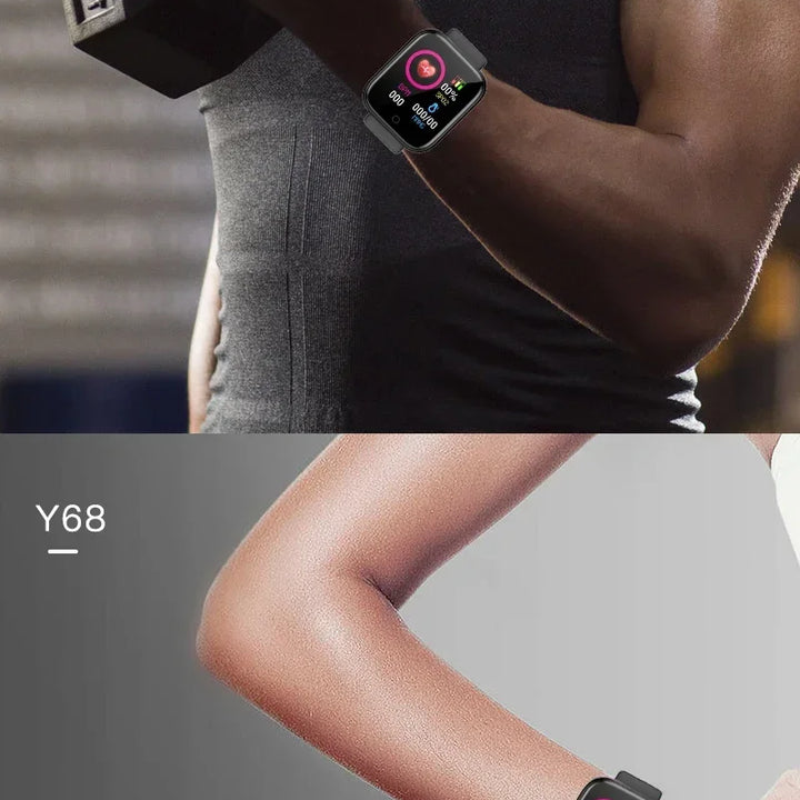Smart Watch For Women Men Bluetooth Connected Music Fitness