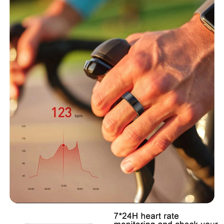 Smart Ring Bluetooth Health Monitoring Multi-sport Waterproof