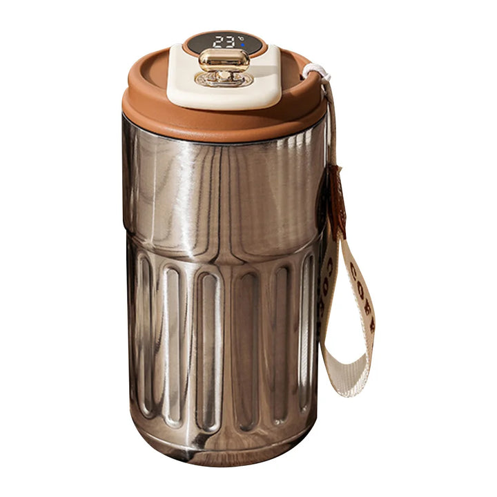 Smart Thermos Bottle LED Temperature Display Tumbler Mug