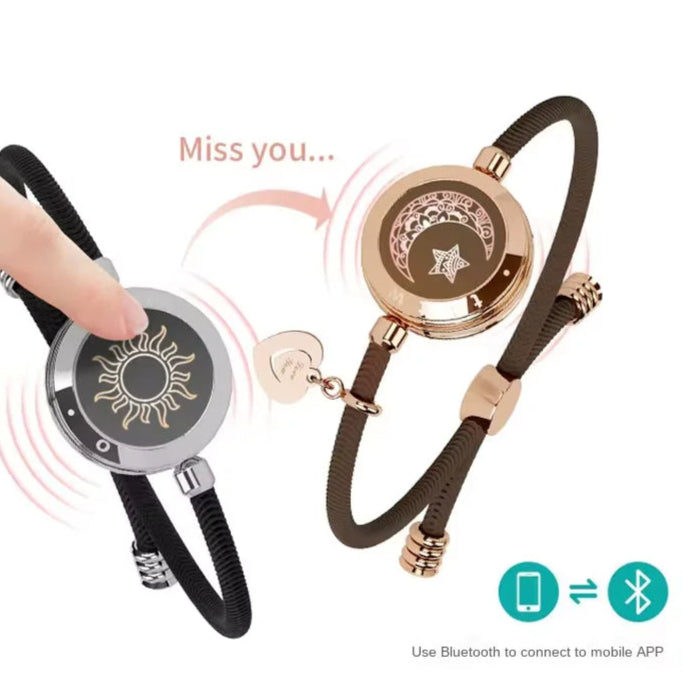 Heartbeat Connection Bracelet — Feel Closer, No Matter the Distance!